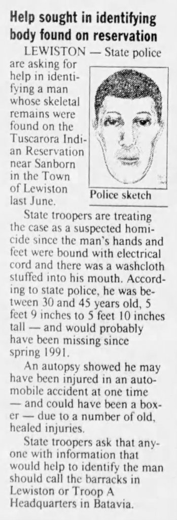 Help sought in identifying body found on reservation_.jpg