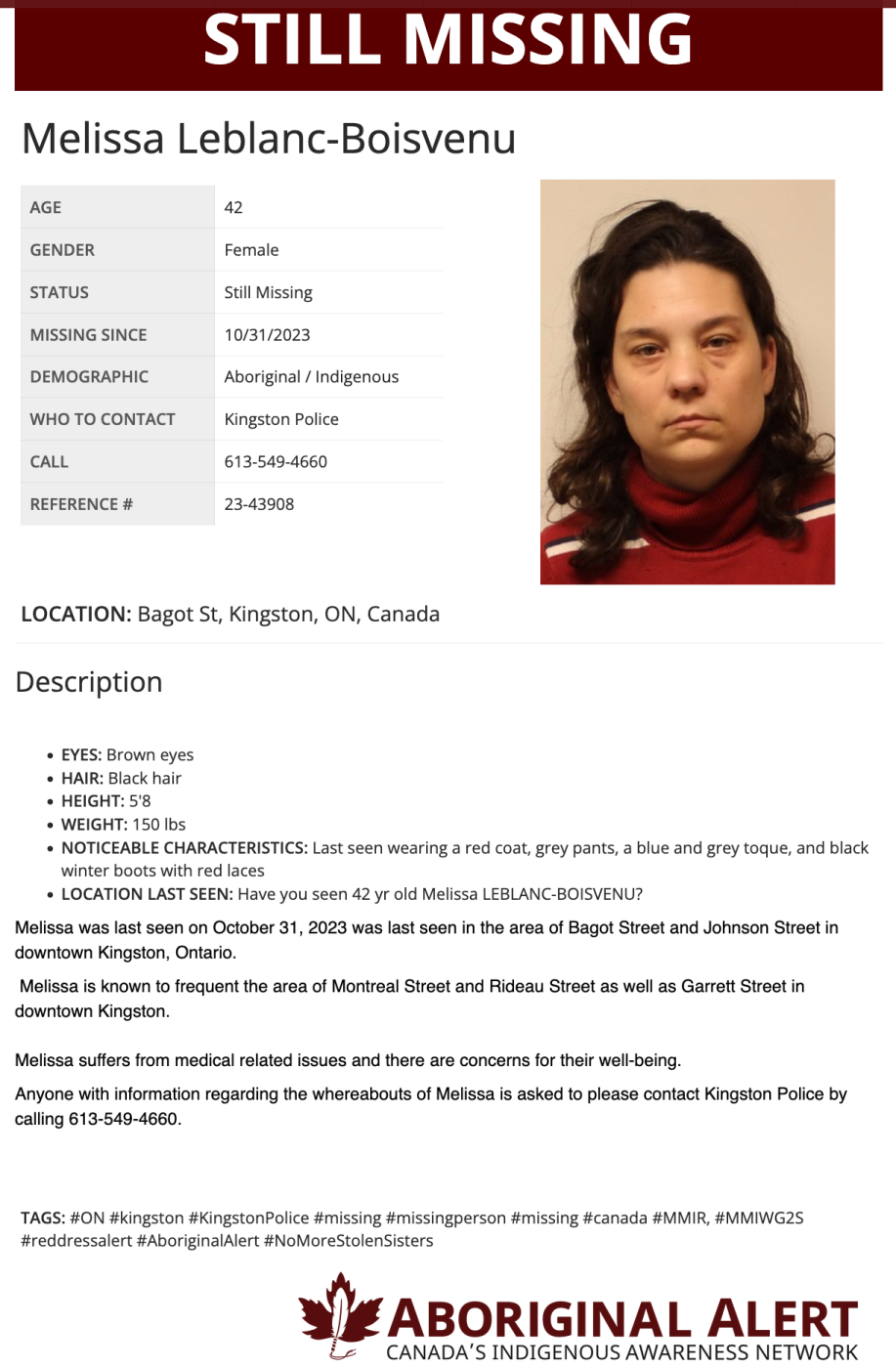 Screenshot 2026-04-06 at 16-03-37 Melissa - Missing People Missing Persons By Aboriginal Alert.png