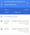 travel time to Corona.JPG