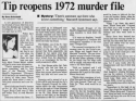 Donna Serra 1972 Murder Victim Unsolved (1993 Article From Detroit Free Press).PNG