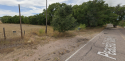 Entrance to farmland, east of ditch, Peaceful Valley Road.png
