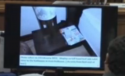 lamp on left side of bed - holster seen to the right of it.png