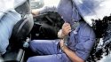The man being extradited from Coffs Harbour. Picture Luke Marsden Source News Limited.jpg