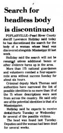 Search for Headless Body Discontinued Hattiesburg-American-Jul-11-1977-p-2.Jpeg
