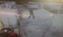 pink deli lady, shoulder of red top lady, JC, gas guy standing facing pump, woman entering passe.jpg