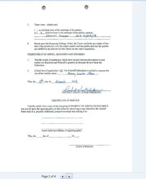Mary Jumper Divorce page 3 Reference to child Skarlet.webp