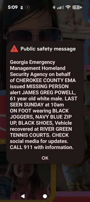 Powell public safety message.webp