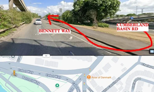 12. Walk up Bennett Way.webp