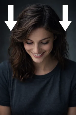 picture woman looking down.webp