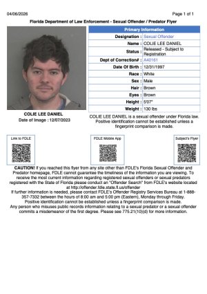 COLIE LEE DANIEL - Florida Sexual Offender (1).jpg