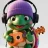 purple turtle