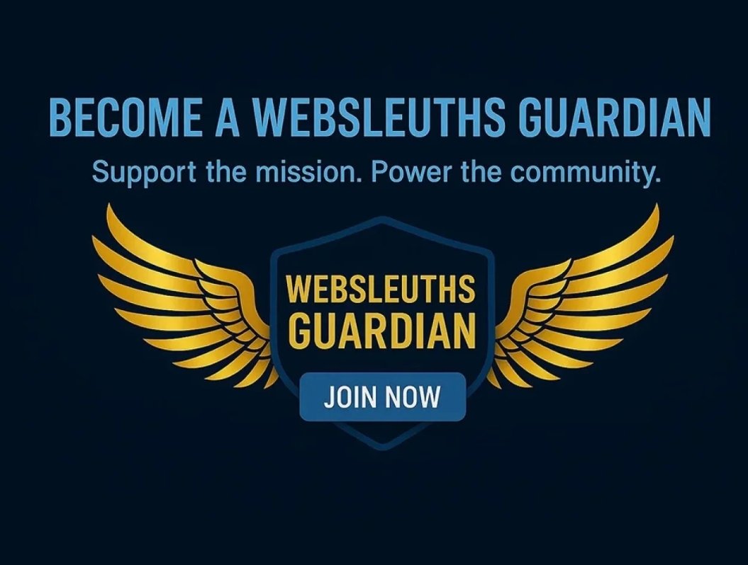 Help Keep Websleuths Ad Free!
