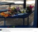 Floral tributes in the Brisbane park where French student Sophie Collombet was found bashed to d.jpg