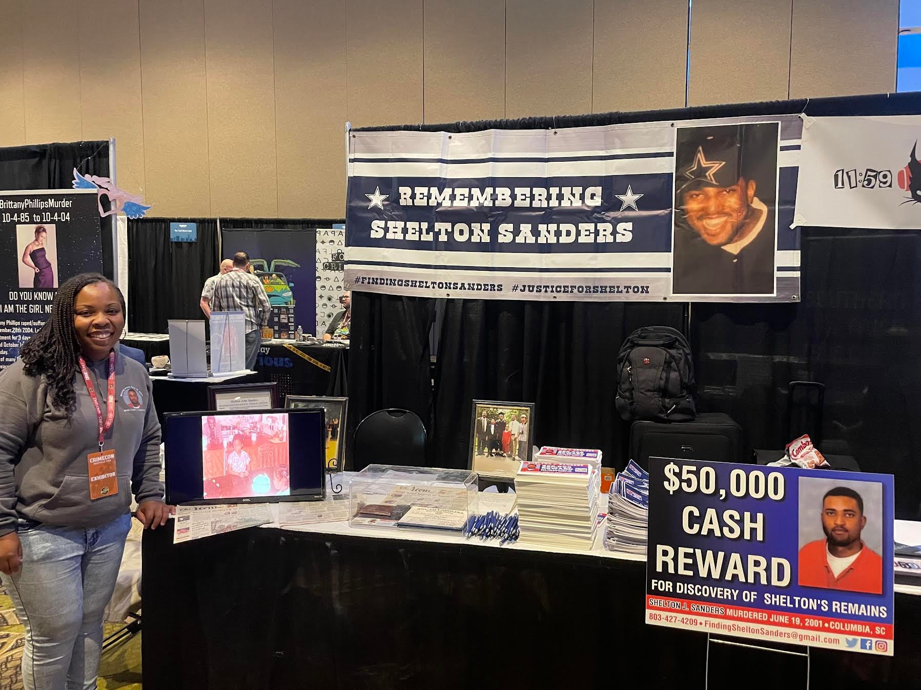 Shelton Sanders, a USC-Columbia student, has been missing since June 19, 2001. But his sister Wilveria Sanders has never stopped looking for him