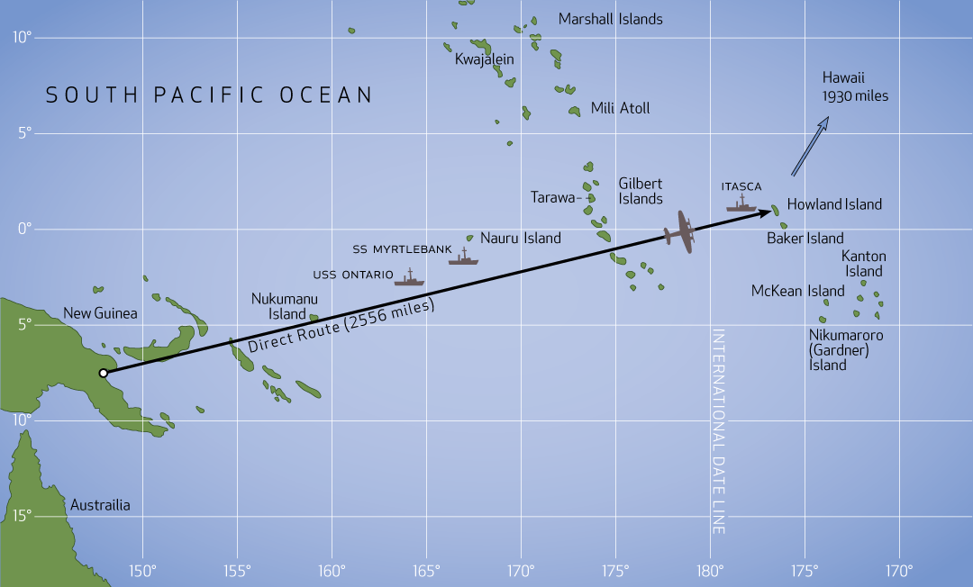 Final Flight map