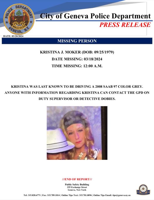 Geneva woman reported missing by authorities: Have you seen her?