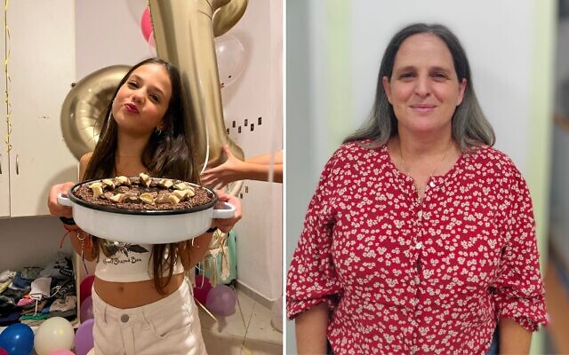 Noam Avigdori, 12, and Sharon Avigdori , were visiting family in Kibbutz Be'eri on October 7. They were abducted and held as hostages in Gaza for 50 days. (Courtesy)