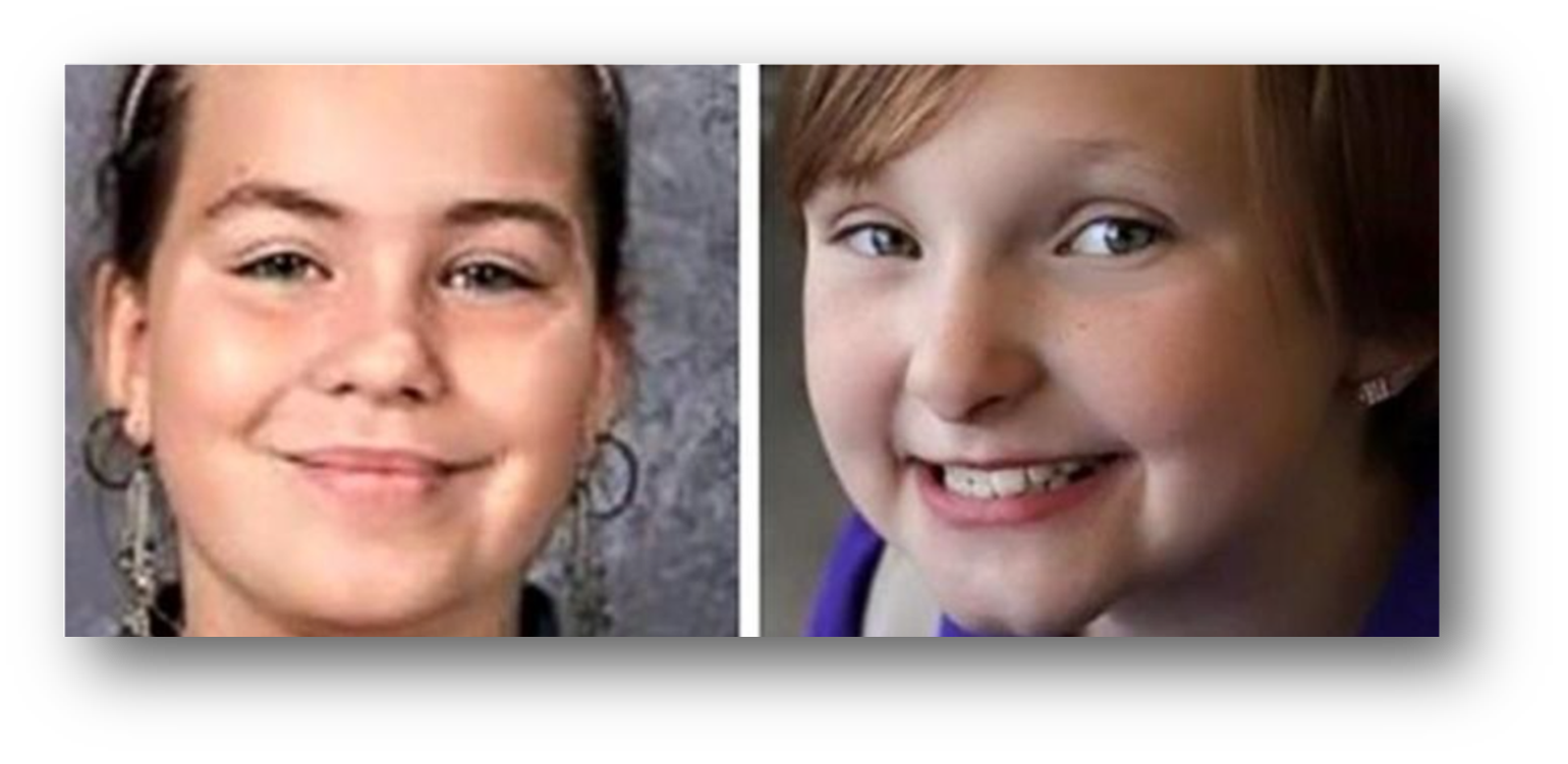 Photos of Lyric and Elizabeth