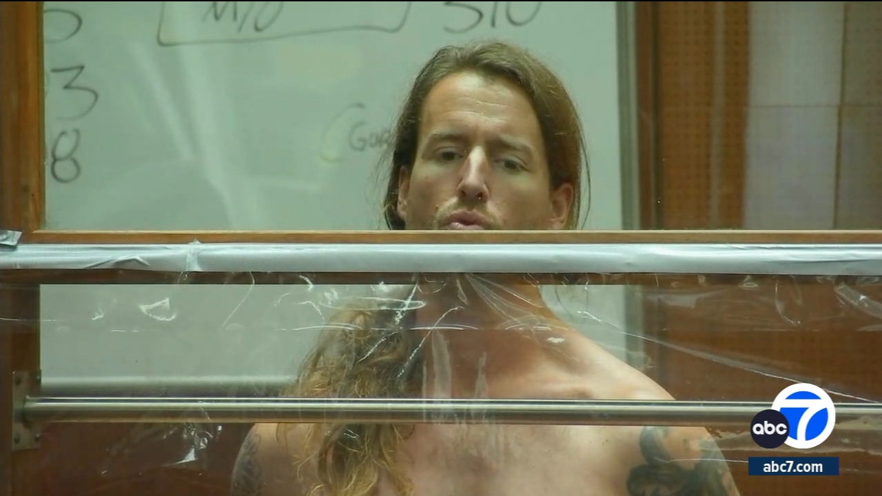 Tarzana man accused of tossing body parts in dumpster is seen in court