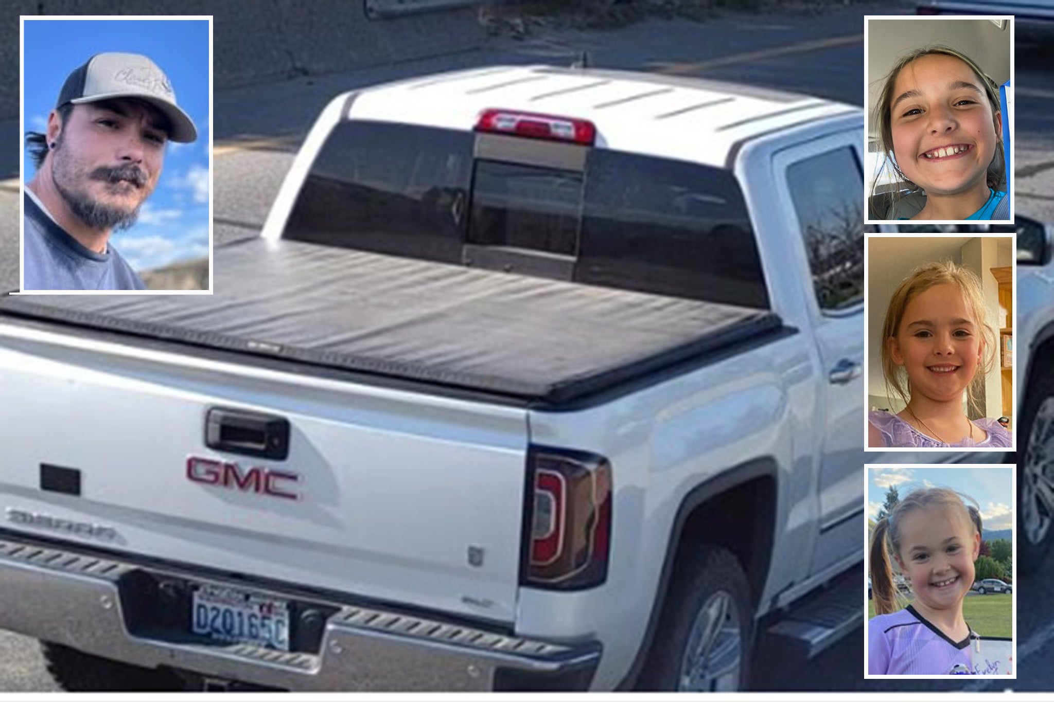 Paityn, 9, Evelyn, 8, and Olivia, 5, were last seen Friday during a visit with their father, Travis Decker, police said. An alert has been issued to try and find the girls.