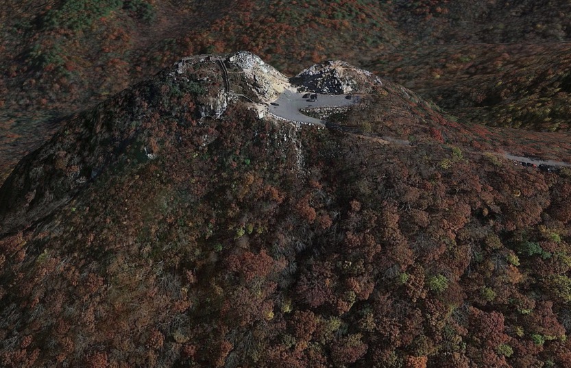 The teens were found by a hiker at the summit of the Georgia's Bell Mountain.