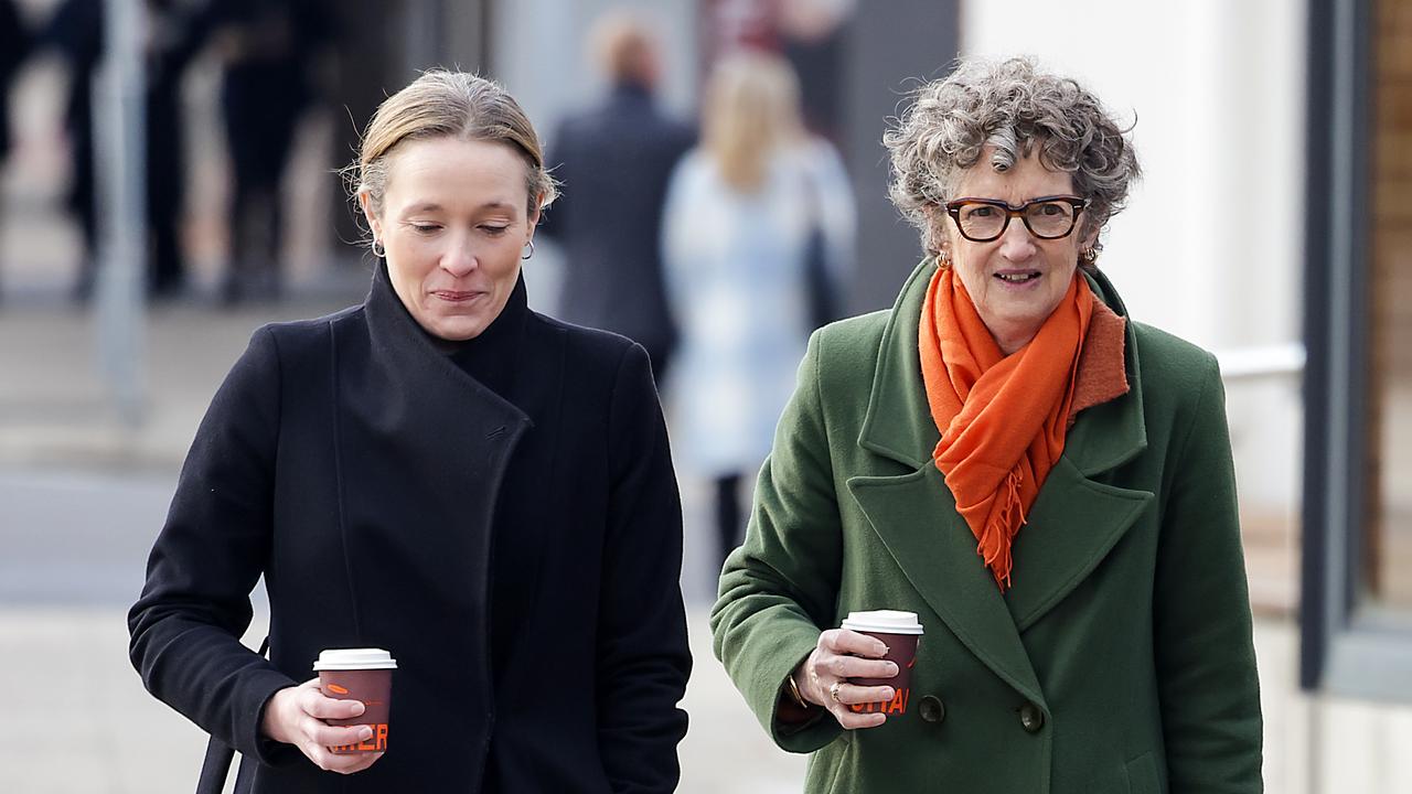 Crown Prosecutor Nanette Rogers SC (right) and prosecutor Jane Warren. Picture: NewsWire/Ian Currie