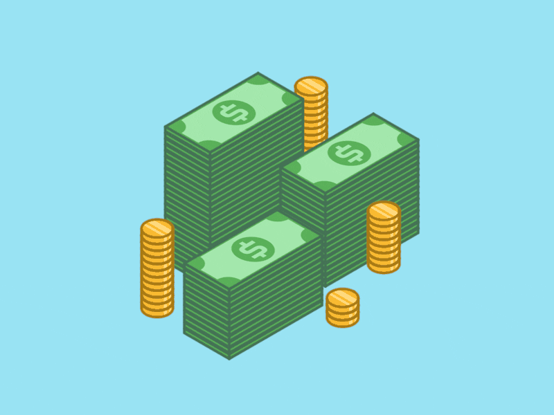 Animated Stash Of Money GIF | GIFDB.com