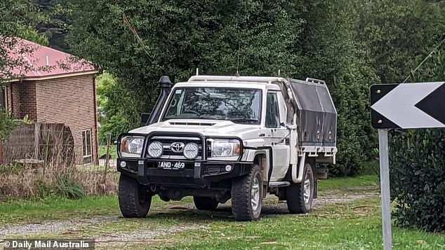 Mr Hill's car (pictured) has been returned to his home in Drouin where specialist detectives hope to examine it again for further clues
