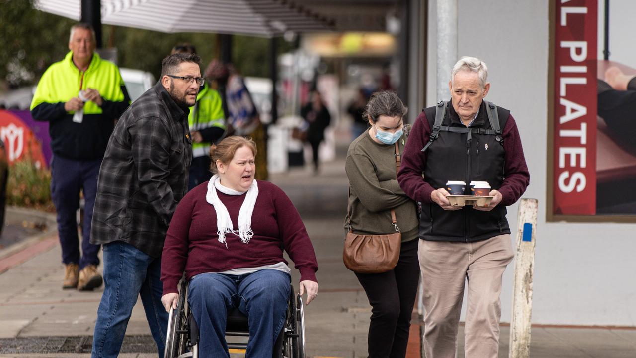 Lunch survivor Ian Wilkinson and family were present in court. Picture: NewsWire / Diego Fedele
