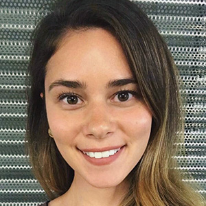 Closeup of Nicole Virzi