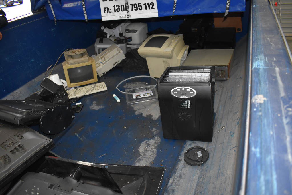 A dehydrator in a tip.