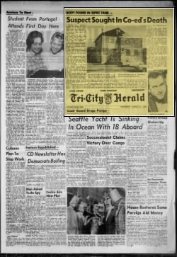Clipping location on Tri-City Herald page 3