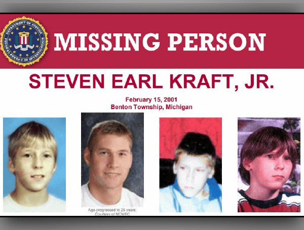 FBI Continues Search for Steven Kraft Jr., Missing From Michigan For Over 2 Decades