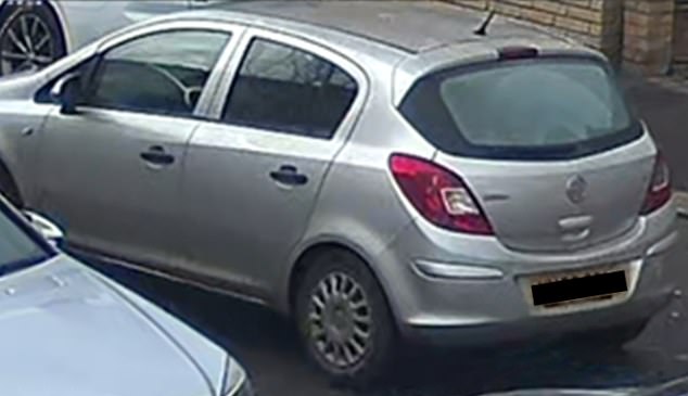 Lamba's Silver Vauxhall Corsa on Brisbane Road. Ms Brella's body was later found in the vehicle