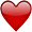 Red Heart Shape Smiley