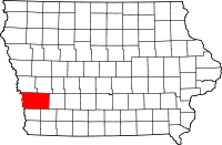 Pottawattamie County in Iowa