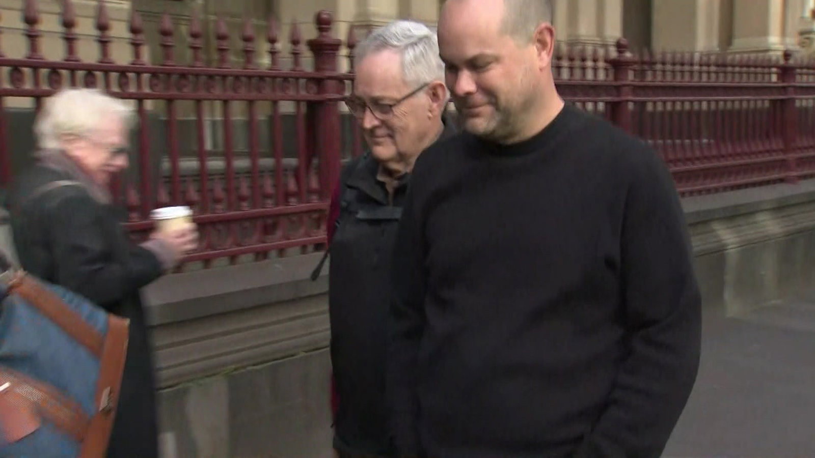 Ian and Luke Wilkinson at the Supreme Court