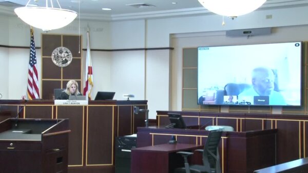 Attorney speaks to judge