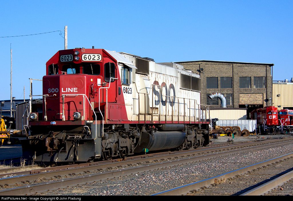 SOO 6023 Soo Line EMD SD60 at Saint Paul, MN, Minnesota by John Fladung ...