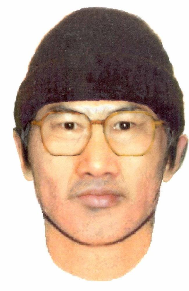 Photofit of man wanted for the murder of Christos Saristavros.