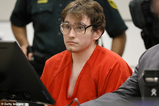 Investigators are said to have found clues he was 'obsessed' with the 2018 massacre at Marjory Stoneman Douglas High School in Parkland, Florida , which left 17 people dead