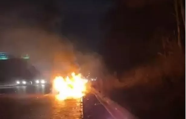 Constance Marten, Mark Gordon and their newborn child were driving a car which was later found ablaze on the hard-shoulder of the M61 near Bolton