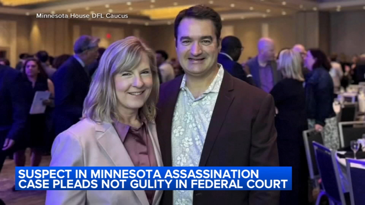 Man charged with killing a top MN House Democrat pleads not guilty