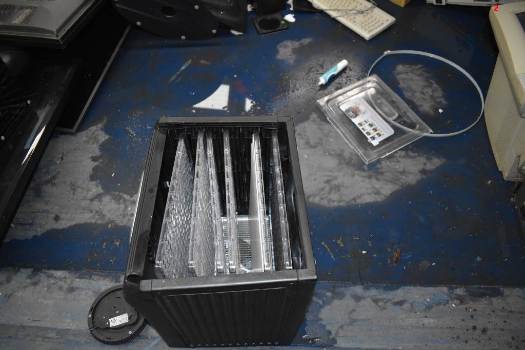 A dehydrator in a tip.