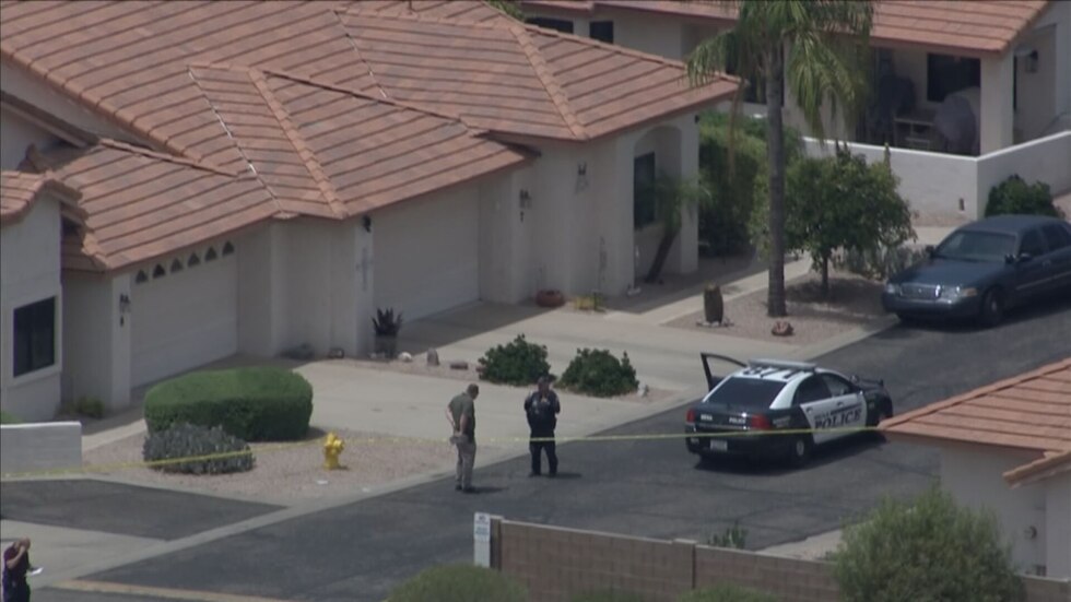 A baby was found on the doorstep of a home in Mesa on Friday afternoon. A baby was found on the doorstep of a home in Mesa on Friday afternoon.