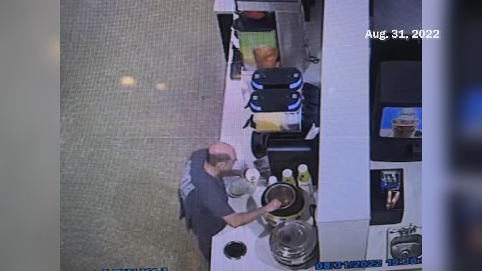 This is the last known image of 48-year-old Sean Reddish inside Rocky's Gas Station in... This is the last known image of 48-year-old Sean Reddish inside Rocky's Gas Station in...